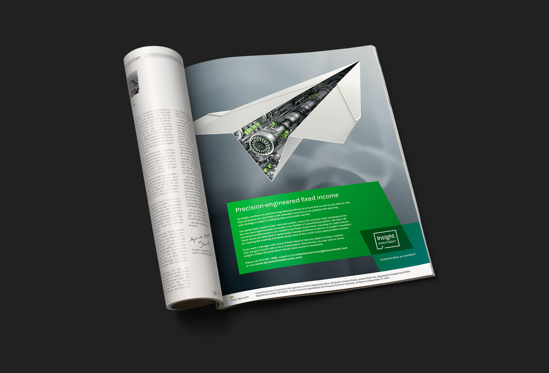 Insight investment paper plane campaign image 04